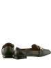 Högl Leder-Slipper "Madeleine" in Schwarz