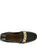 Högl Leder-Slipper "Madeleine" in Schwarz