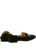 Högl Leder-Slipper "Madeleine" in Schwarz