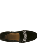 Högl Leder-Slipper "Madeleine" in Schwarz