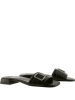Högl Leren slippers "Eila" zwart
