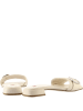 Högl Leder-Pantoletten "Eila" in Creme