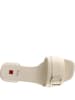 Högl Leder-Pantoletten "Eila" in Creme