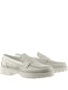 Högl Leren mocassins "Bailey" zilverkleurig
