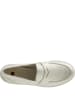 Högl Leren mocassins "Bailey" zilverkleurig