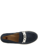 Högl Leren mocassins "Matt" donkerblauw