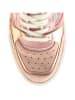Högl Leren sneakers "Frankie" crème/lichtroze/goudkleurig