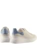 Högl Leren sneakers "Wave" crème/lichtblauw