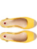 Högl Leren sleehaksandalen "Summer" geel
