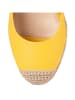 Högl Leren sleehaksandalen "Summer" geel