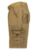 Geographical Norway Cargobermudas "Perou" in Hellbraun