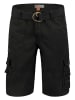 Geographical Norway Cargobermudas "Perou" in Schwarz