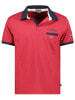 Geographical Norway Koszulka polo "Kingdom" w kolorze czerwonym