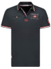 Geographical Norway Koszulka polo "Konbustyble" w kolorze czarnym