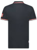 Geographical Norway Koszulka polo "Konbustyble" w kolorze czarnym