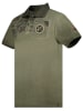 Geographical Norway Koszulka polo "Kimac" w kolorze khaki