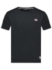 Geographical Norway Shirt "Javender" in Schwarz