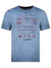 Geographical Norway Shirt "Jorick" in Blau
