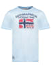 Geographical Norway Shirt "Jotz" lichtblauw