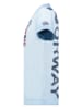 Geographical Norway Koszulka "Jotz" w kolorze błękitnym