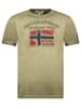 Geographical Norway Shirt "Jotz" in Khaki