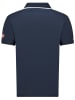 Geographical Norway Koszulka polo "Kara" w kolorze granatowym