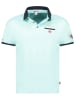 Geographical Norway Poloshirt "Kara" in Türkis