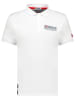 Geographical Norway Koszulka polo "Koffroy" w kolorze białym