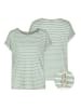 Sublevel Shirt mintgroen/wit