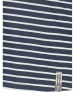 Sublevel Shirt in Dunkelblau/ Weiß