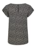 Sublevel Bluse in Schwarz/ Creme