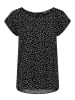 Sublevel Bluse in Schwarz/ Weiß