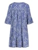 Sublevel Jurk blauw/wit