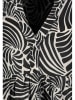 Sublevel Kleid in Schwarz/ Weiß