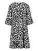 Sublevel Kleid in Weiß/ Schwarz