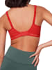 Triumph Biustonosz sportowy w kolorze czerwonym