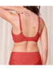 Triumph Beugelbeha "Wild Peony Florale" rood