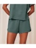 Triumph Pyjama-Shorts in Dunkelgrün