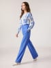 TAIFUN Marlenehose in Blau