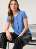 TAIFUN Bluse in Blau