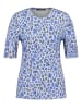 TAIFUN Shirt in Blau/ Beige