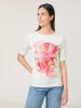 Gerry Weber Shirt in Weiß/ Pink/ Rot