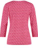 Gerry Weber Shirt rood/wit/lichtroze