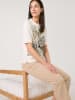 Gerry Weber Shirt in Creme/ Beige/ Schwarz