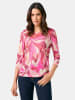 Gerry Weber Shirt in Creme/ Pink/ Lila