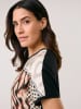 Gerry Weber Shirt beige/zwart/lichtbruin