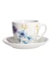 Tognana 6-delige set: theekoppen wit/meerkleurig - 100 ml