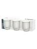 Tognana 3-delige set: glazen "Eclipse" transparant/goudkleurig - 300 ml