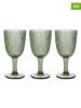 Tognana 3-delige set: glazen "Davor" groen - 250 ml