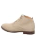 Think! Leder-Ankle-Boots in Beige